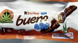 il kinder bueno alla marijuana 1