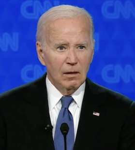 joe biden durante il dibattito con trump alla cnn 3