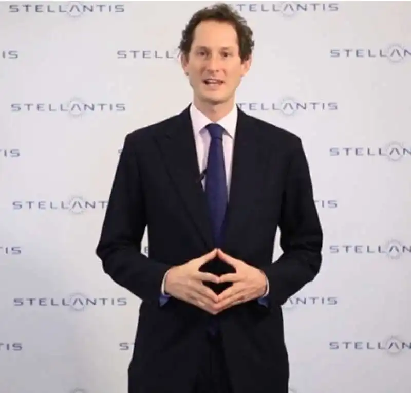 john elkann - stellantis