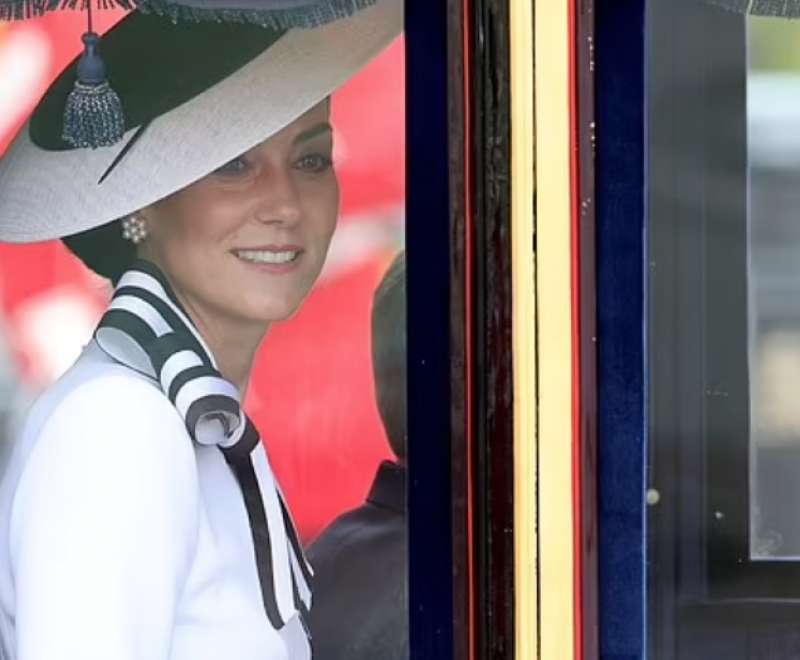 kate middleton parata trooping the colours 2024 13