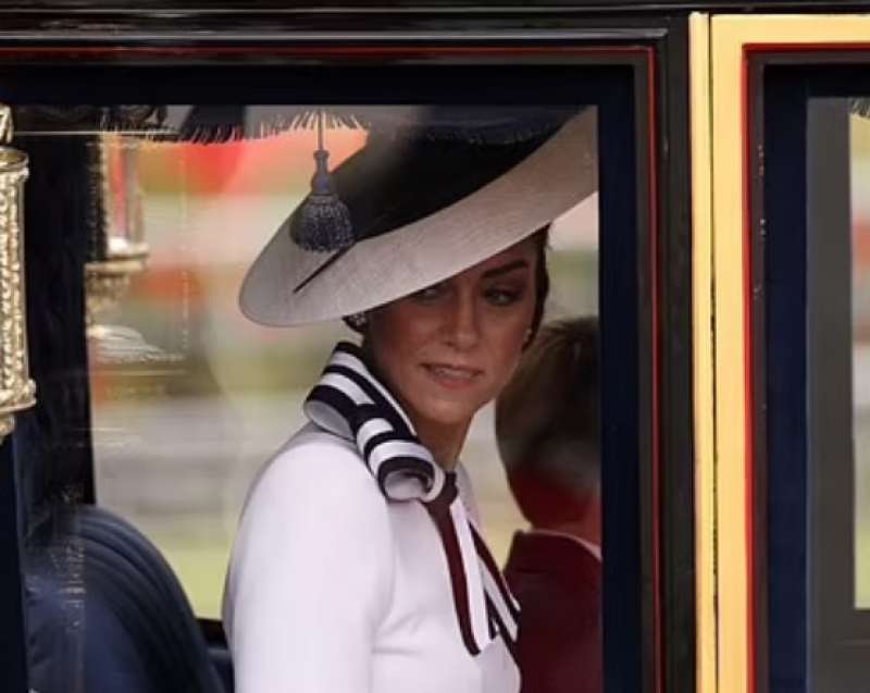 kate middleton parata trooping the colours 2024 7