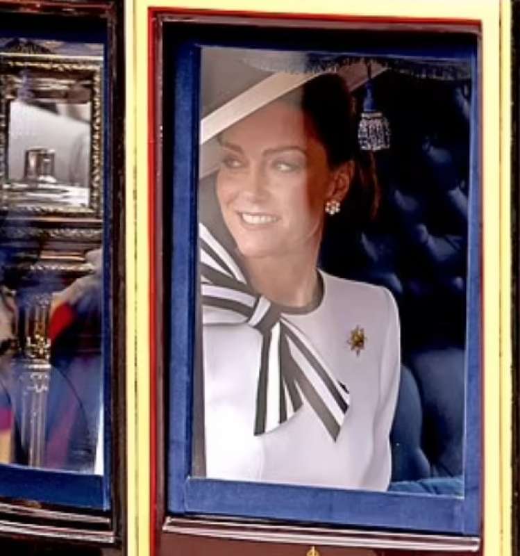 kate middleton parata trooping the colours 2024 8