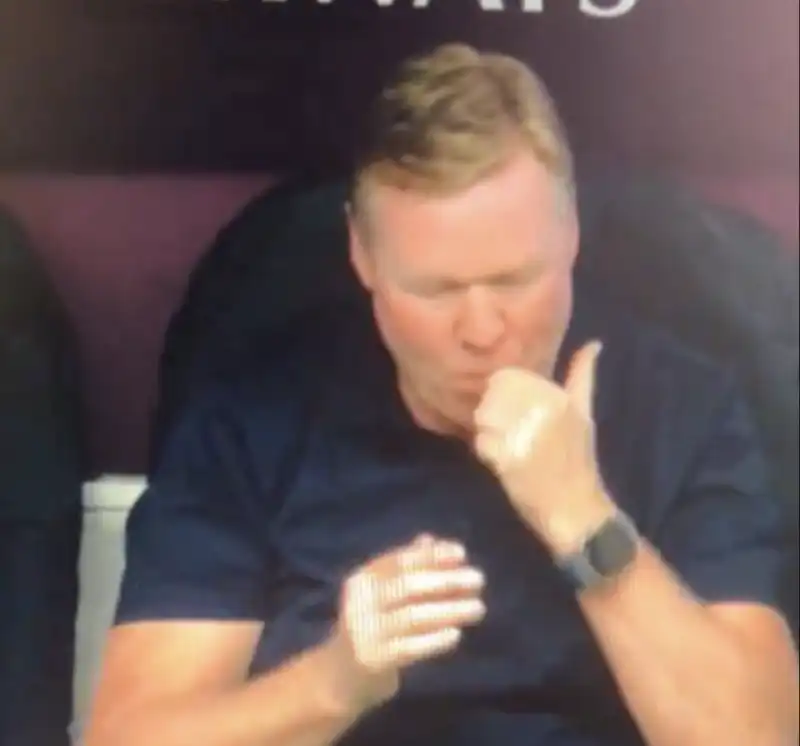 KOEMAN DOPO ESSERSI MESSO LE DITA NEL NASO...ASSAGGIA 