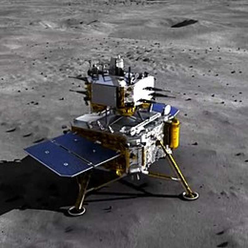 la sonda lunare cinese chang'e 6 3