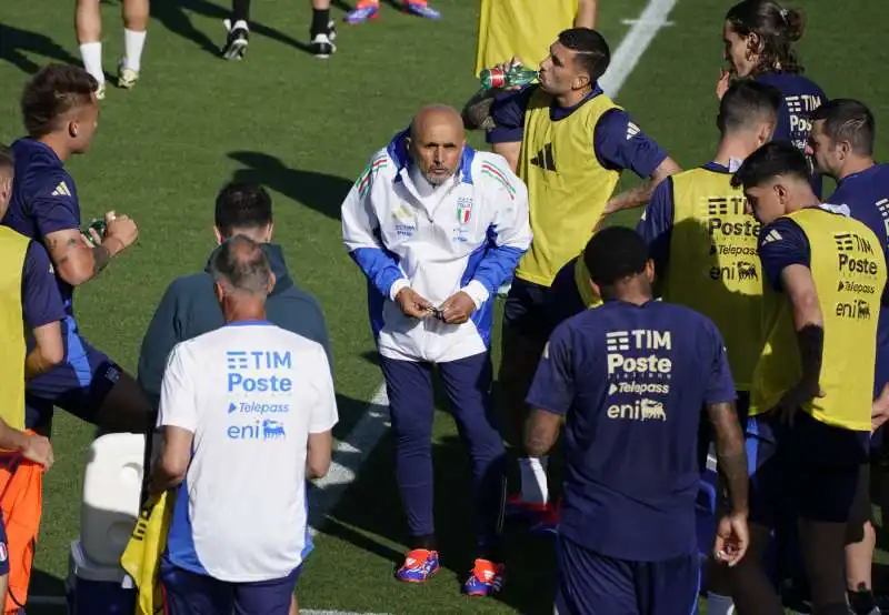 luciano spalletti con la nazionale italiana 