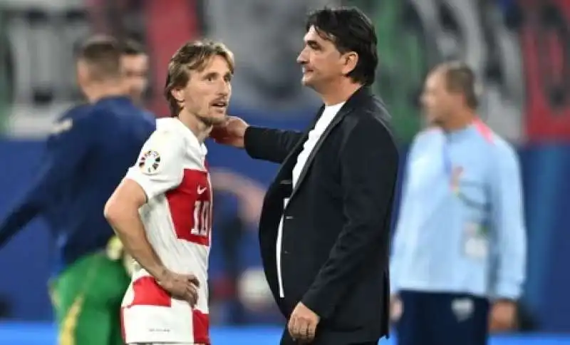 luka modric zlatko dalic