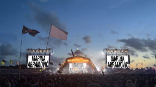 marina abramovic glastonbury 2024