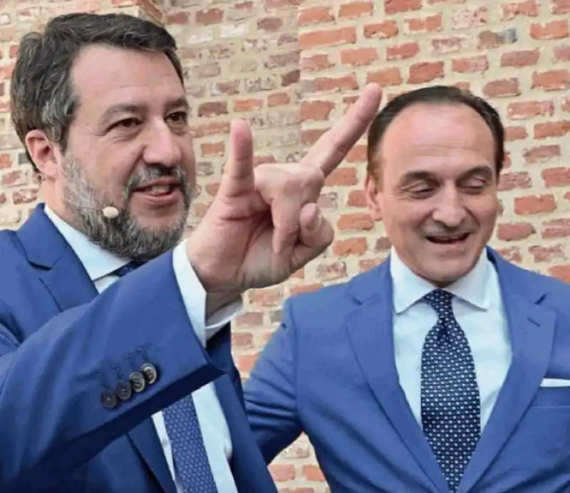 MATTEO SALVINI ALBERTO CIRIO