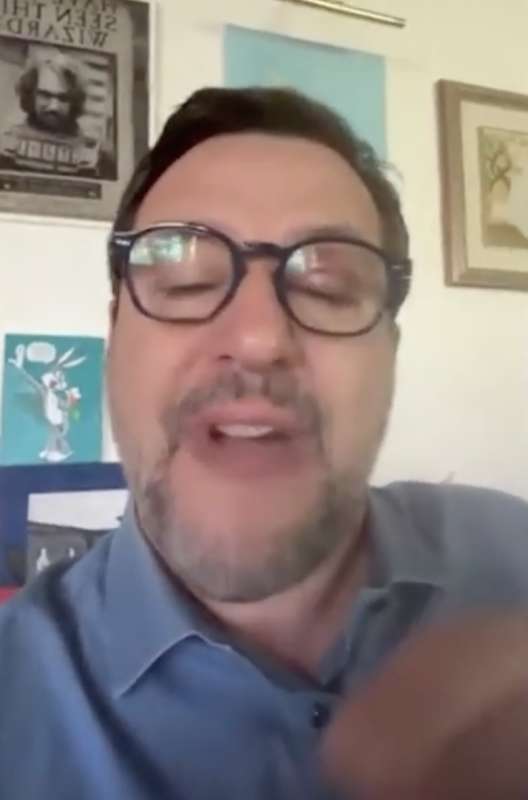 matteo salvini con l orzaiolo su tiktok 2