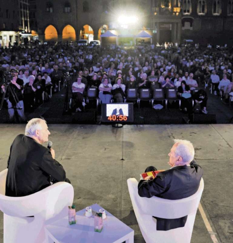 MATTEO ZUPPI E FRANCESCO MERLO ALLA REPUBBLICA DELLE IDEE