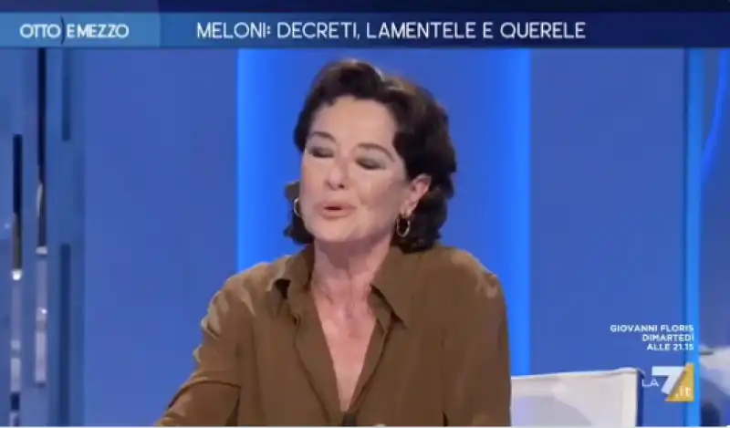 monica guerritore a otto e mezzo 3