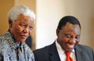 nelson mandela cyril ramaphosa