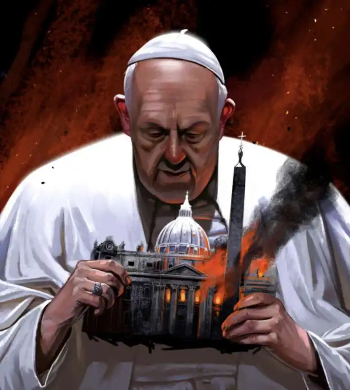 PAPA FRANCESCO - ILLUSTRAZIONE BY POLITICO