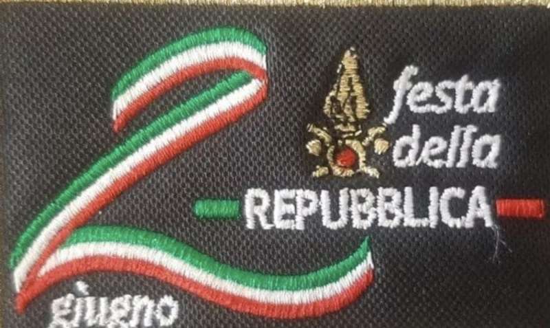 PATCH DEI POMPIERI REALIZZATA PER IL 2 GIUGNO