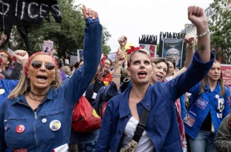 proteste contro l estrema destra in francia 6