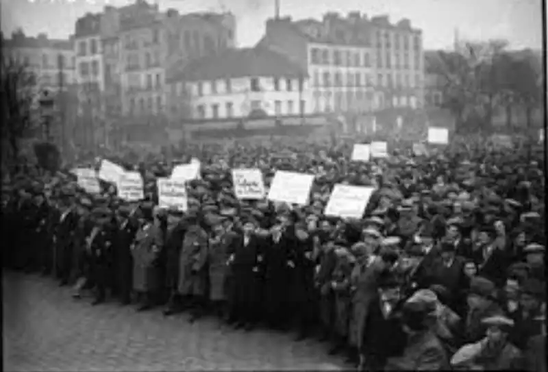 proteste in francia 1934   7