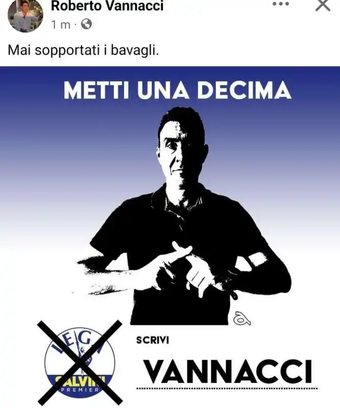 roberto vannacci fate una decima 