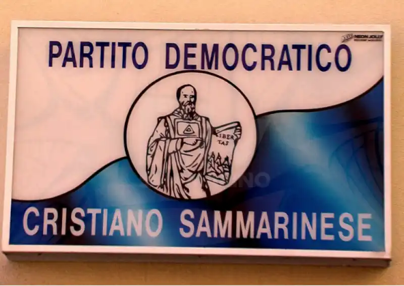 SAN MARINO - PARTITO DEMOCRATICO CRISTIANO SANMARINESE