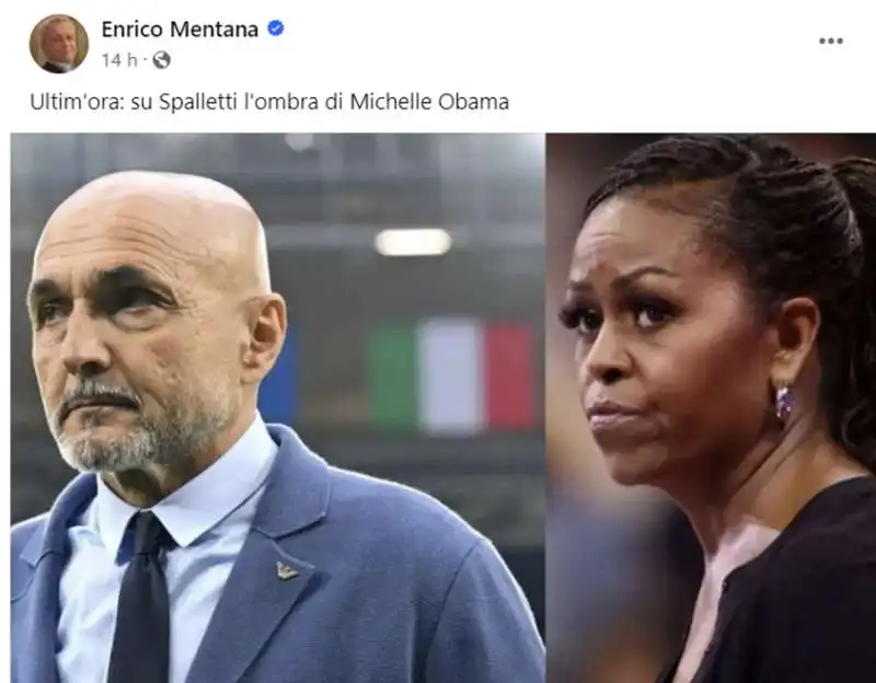 tweet di enrico mentana dopo svizzera italia 