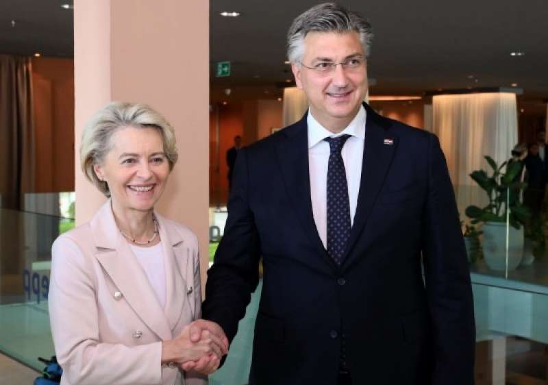 URSULA VON DER LEYEN ANDREJ PLENKOVIC