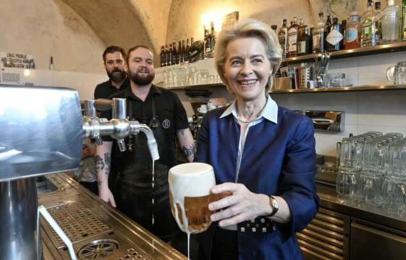 ursula von der leyen birra