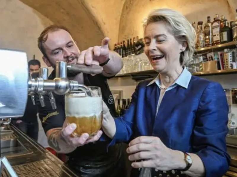 ursula von der leyen birra