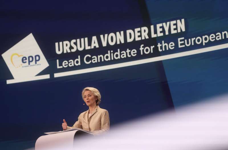 URSULA VON DER LEYEN DOPO LE ELEZIONI EUROPEE