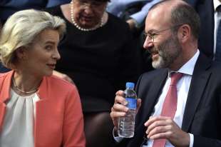 ursula von der leyen manfred weber