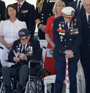 veterani dello sbarco in normandia 80 anni del d day ver sur mer 2