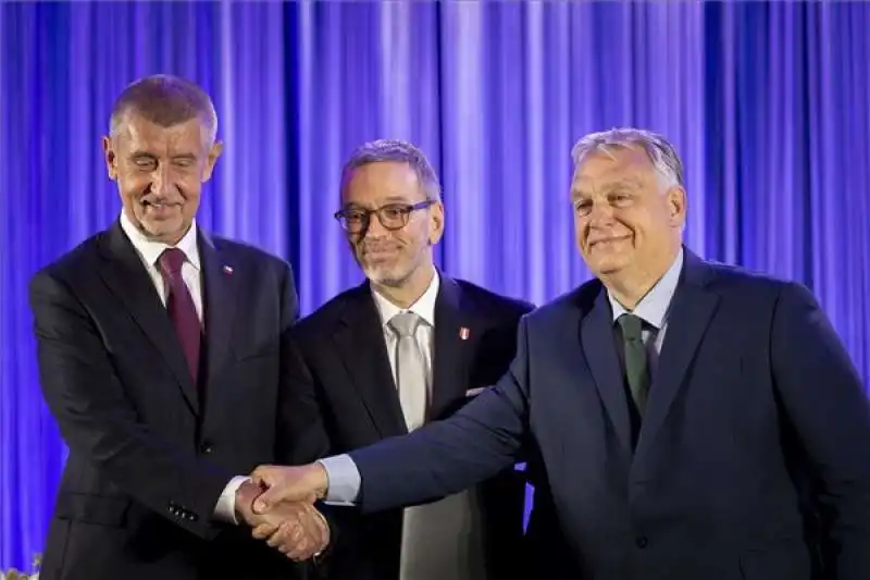 viktor orban herbert kickl andrej babis