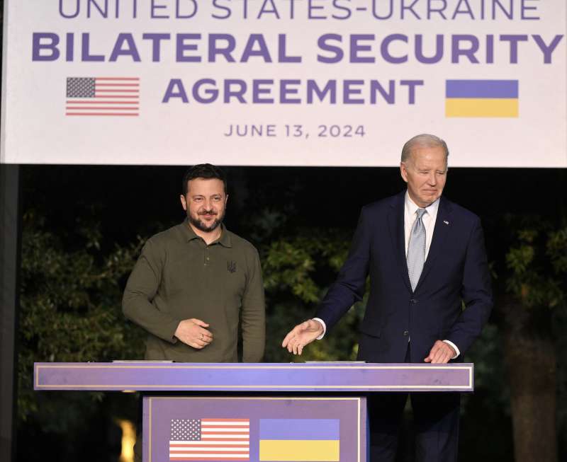 volodymyr zelensky e joe biden bilaterale al g7 di borgo egnazia 1