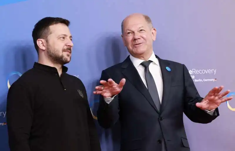 volodymyr zelensky   olaf scholz 