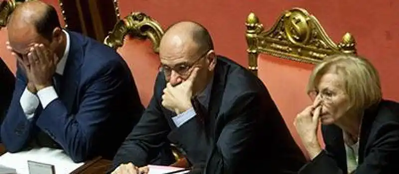 ALFANO, LETTA, BONINO TRIS