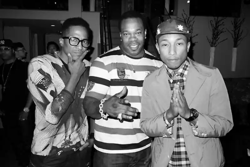 Q Tip Busta Rhymes And Pharrell FOTO BY TERRY RICHARDSON 