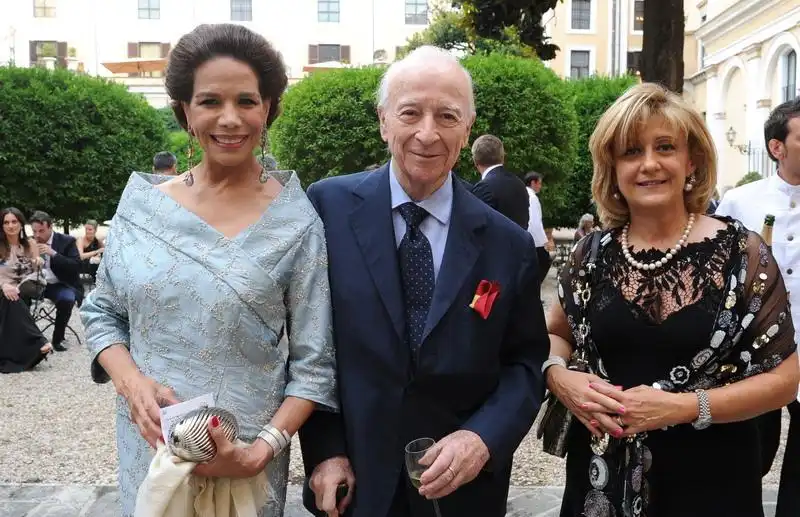 Claudia Cremonini con Marisela e Paolo Federici 