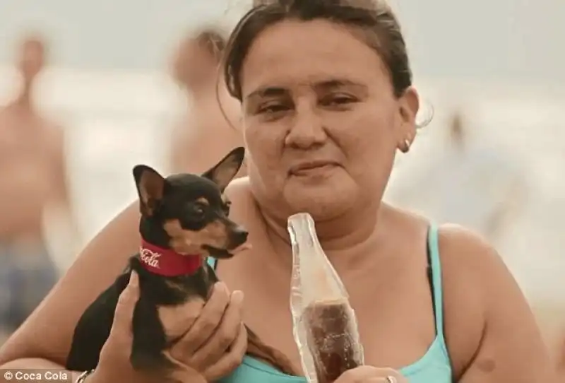 COCA COLA BOTTIGLIA DI GHIACCIO 