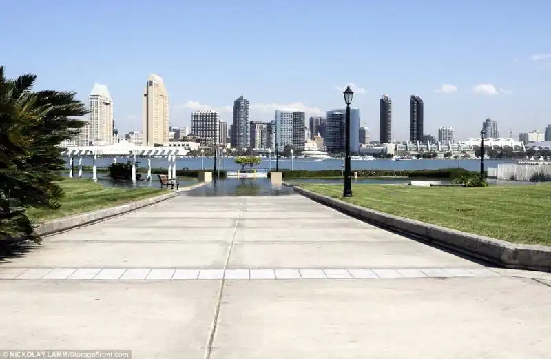 EFFETTO INNALZAMENTO DEL LIVELLO DEL MARE SAN DIEGO DOPO 