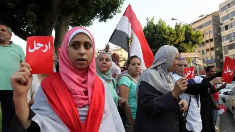 EGITTO LE PROTESTE CONTRO IL PRESIDENTE MORSI 