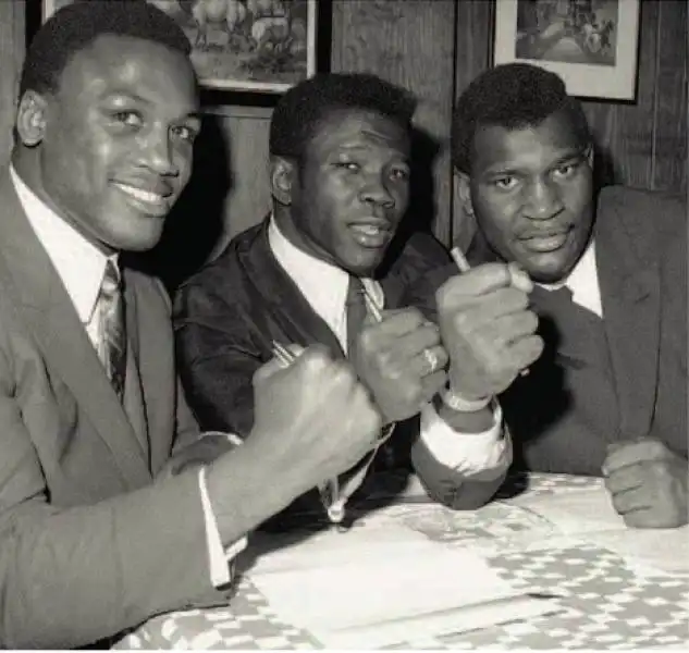 JOE FRAZIE EMILE GRIFFITH BUSTER MATHIS 