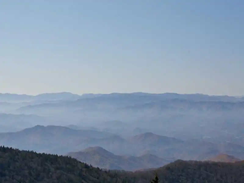 GREAT SMOKY MOUNTAIN NATIONAL PARK TENNESSEE E NORTH CAROLINA 