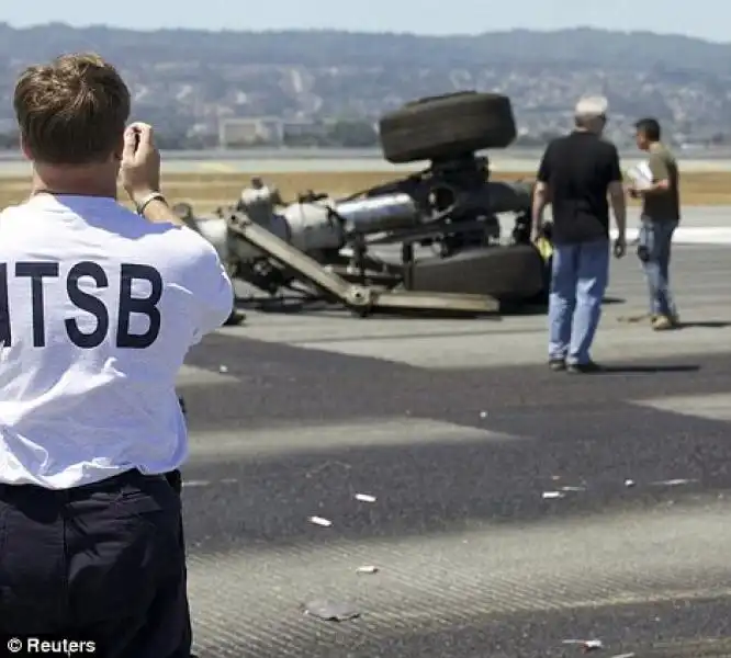 INCIDENTE AEREO SAN FRANCISCO 