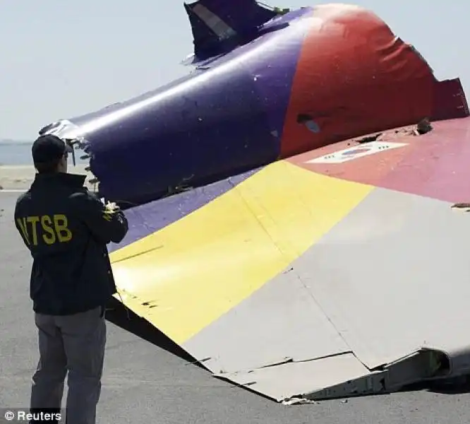 INCIDENTE AEREO SAN FRANCISCO 