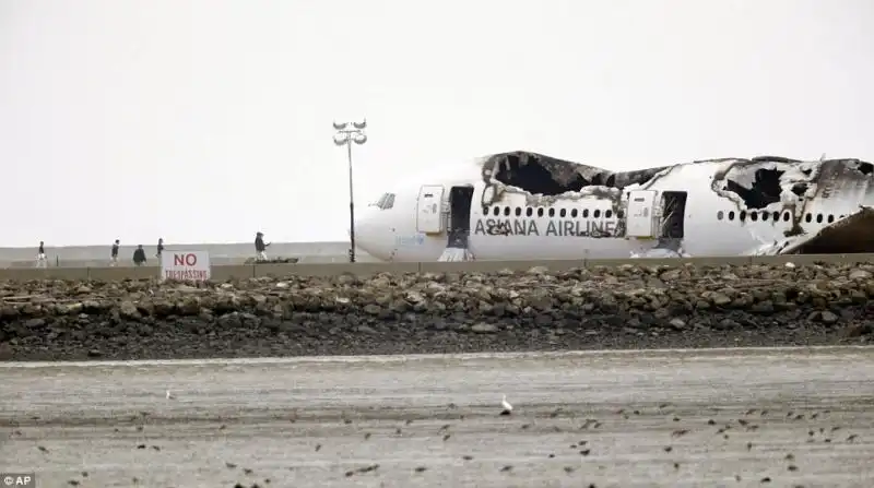 INCIDENTE AEREO SAN FRANCISCO 