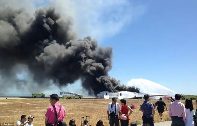 INCIDENTE AEREO SAN FRANCISCO 