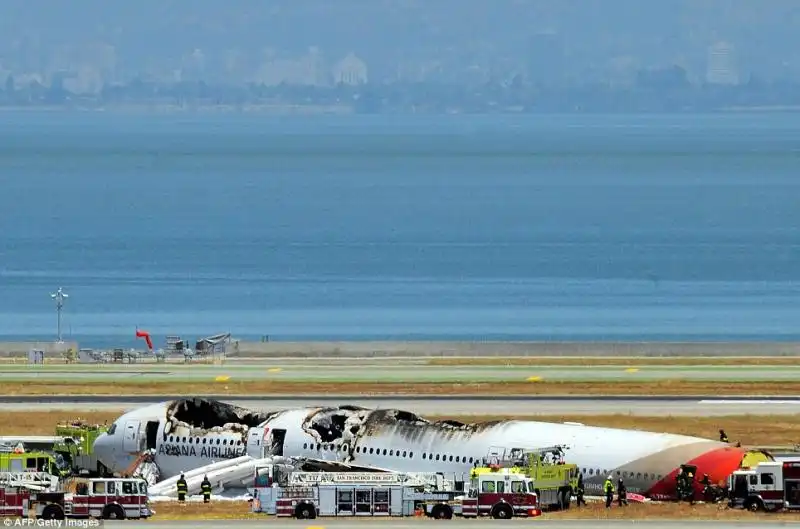 INCIDENTE AEREO SAN FRANCISCO 