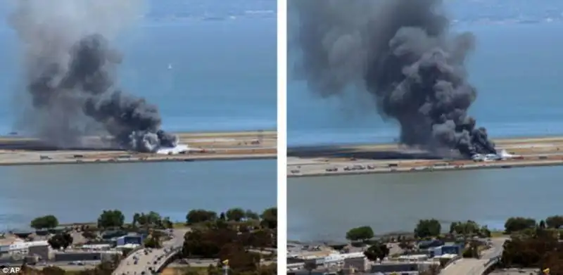 INCIDENTE AEREO SAN FRANCISCO 