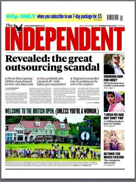 THE INDEPENDENT 