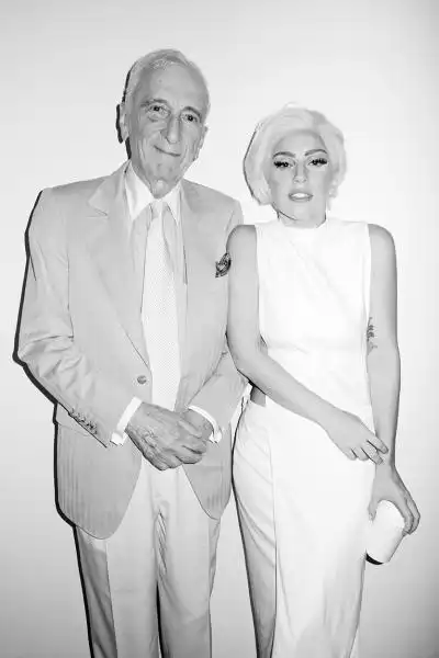 lady gaga e gay talese FOTO BY TERRY RICHARDSON 