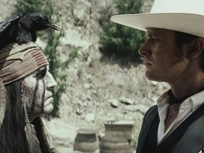 the lone ranger johnny depp arnie hammer 