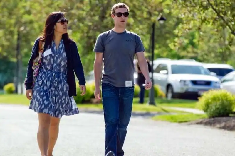 MARCK ZUCKERBERG E PRISCILLA CHAN 